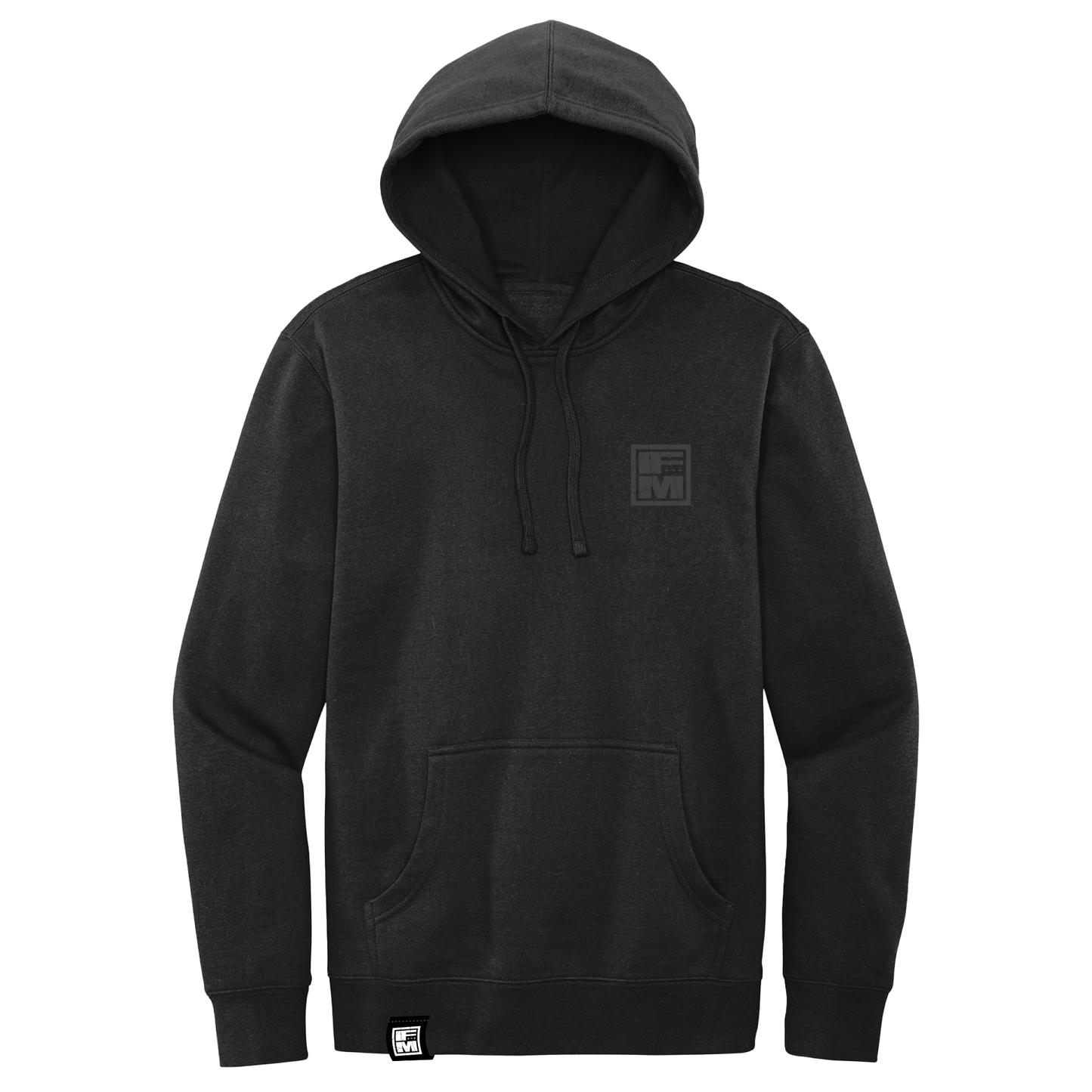 FM Black Pullover Hoodie