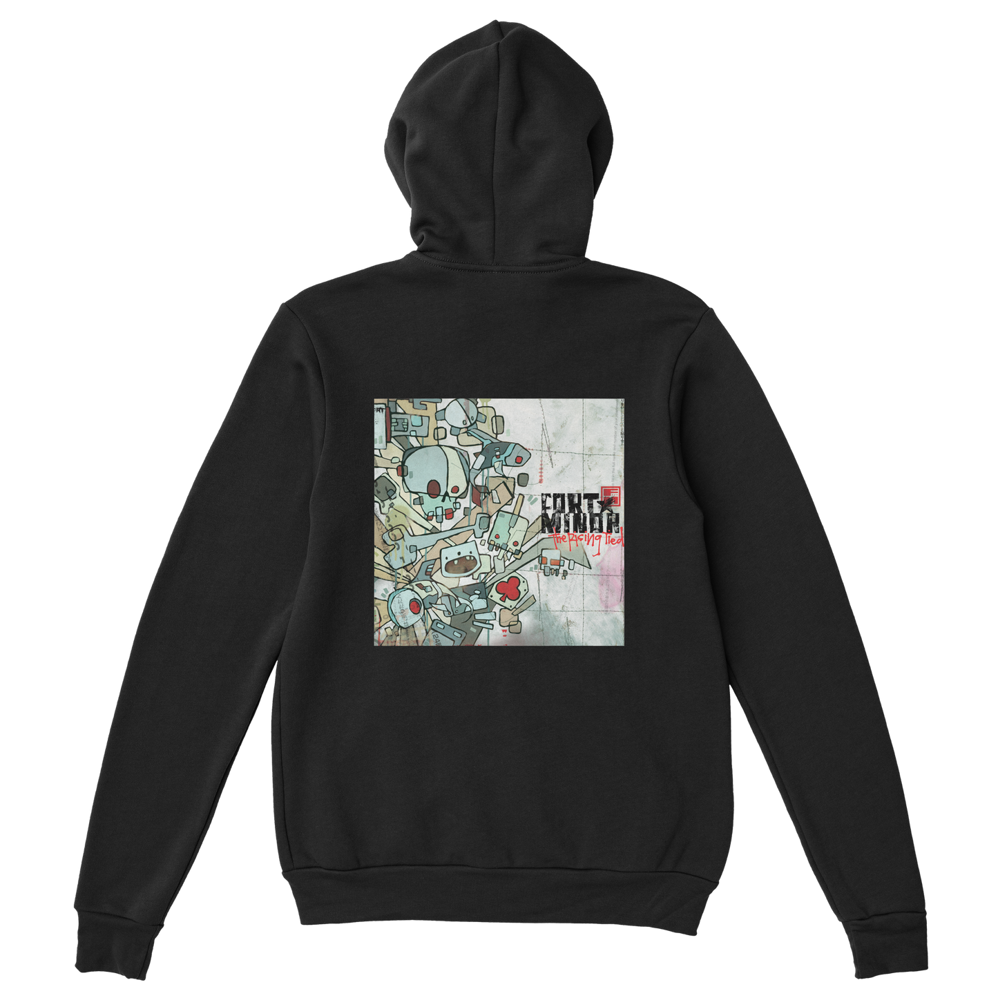 The Rising Tied Album Cover Black Zip Hoodie