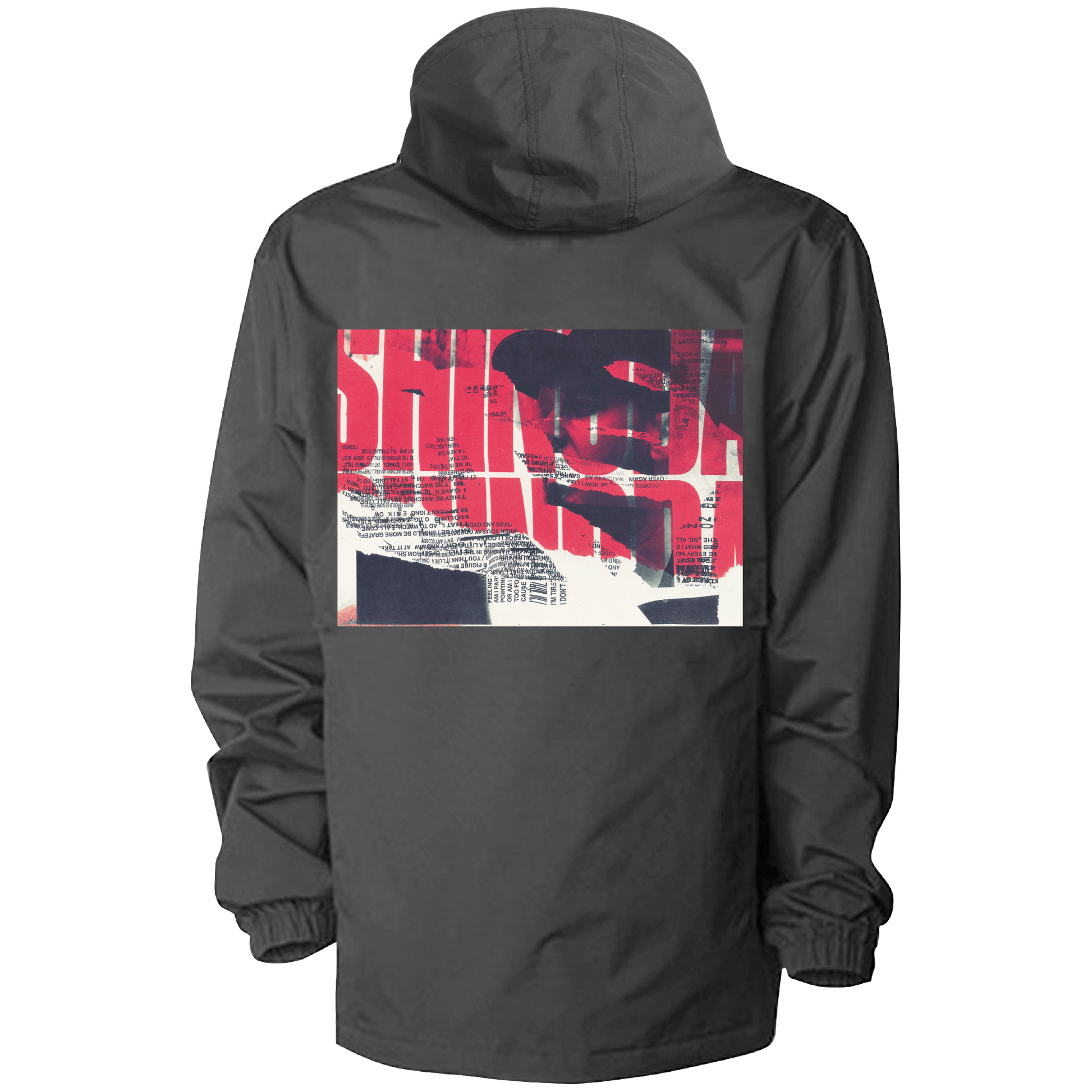 Fragmented Anorak Jacket